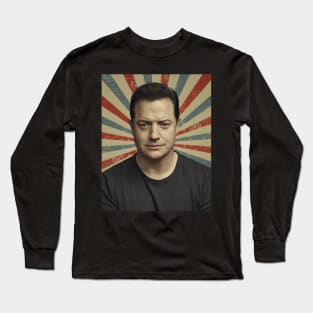 Brendan Fraser Long Sleeve T-Shirt